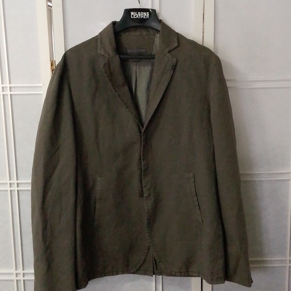 John Varvatos Canvas Jacket Made in Italy